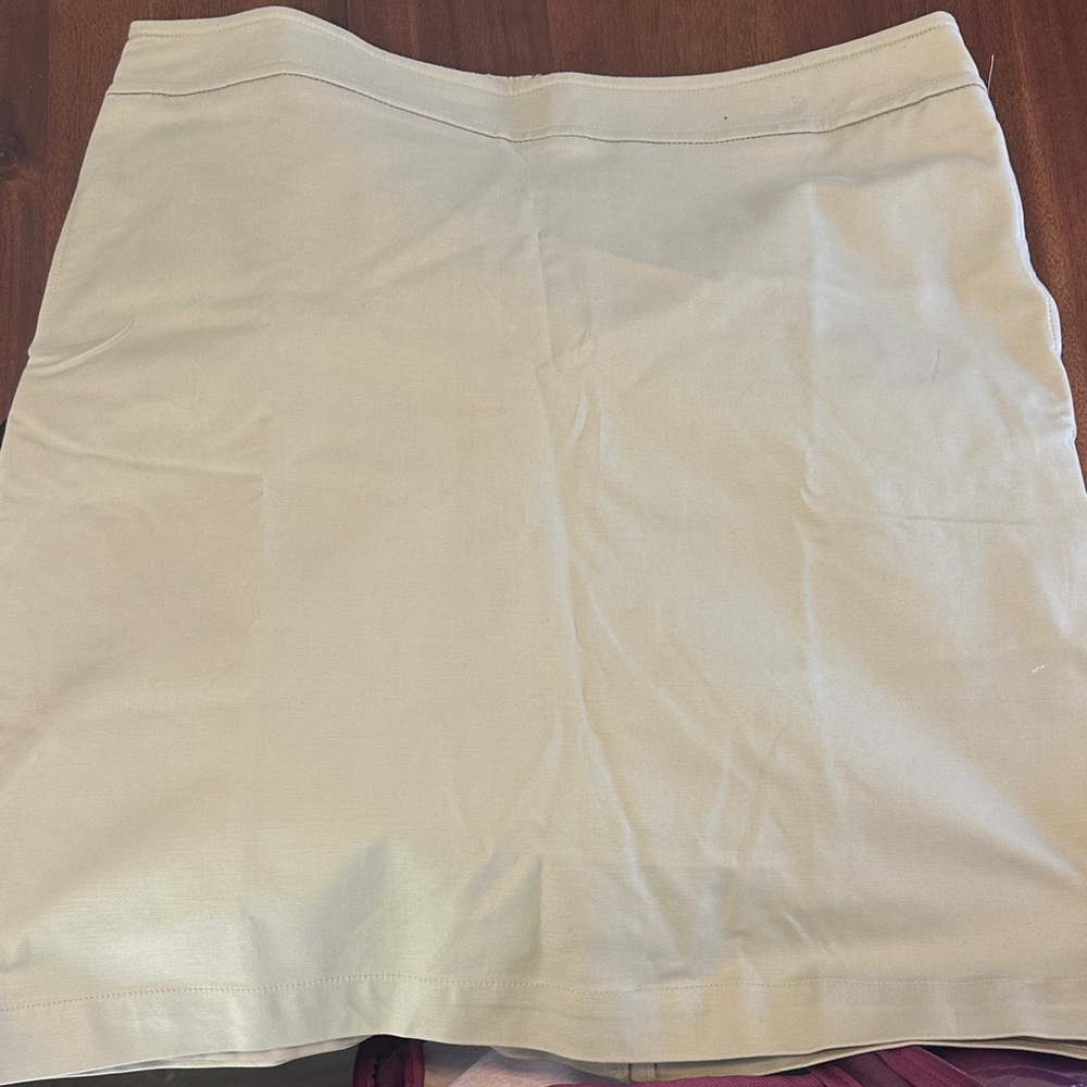 Merona Cream Mini Skirt